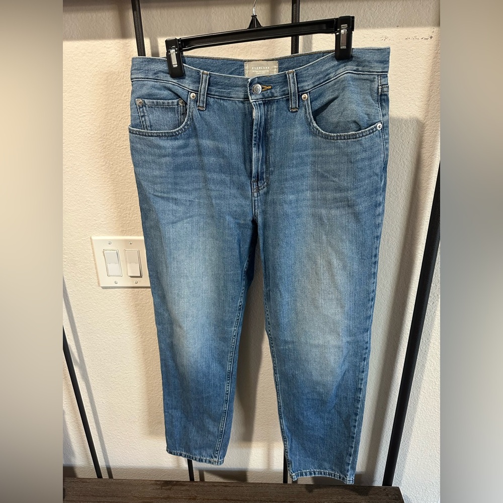 Everlane Super Soft Relaxed Jeans in Light Blue